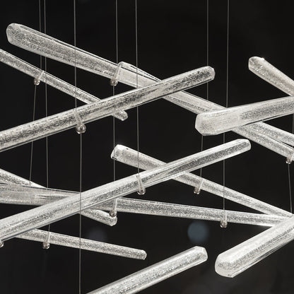 Elevate LED Rectangular Multi Light Pendant