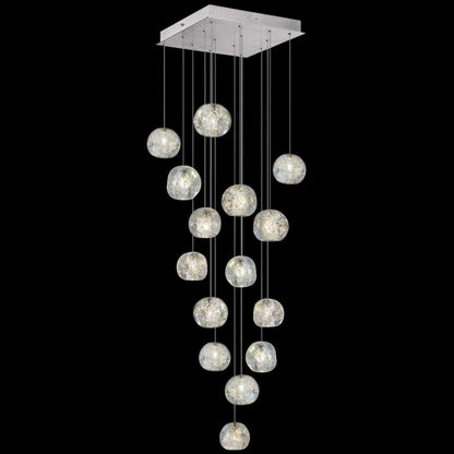 Natural Inspirations Nebula Square Multi-Light Pendant