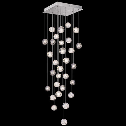 Natural Inspirations Nebula Square Multi-Light Pendant
