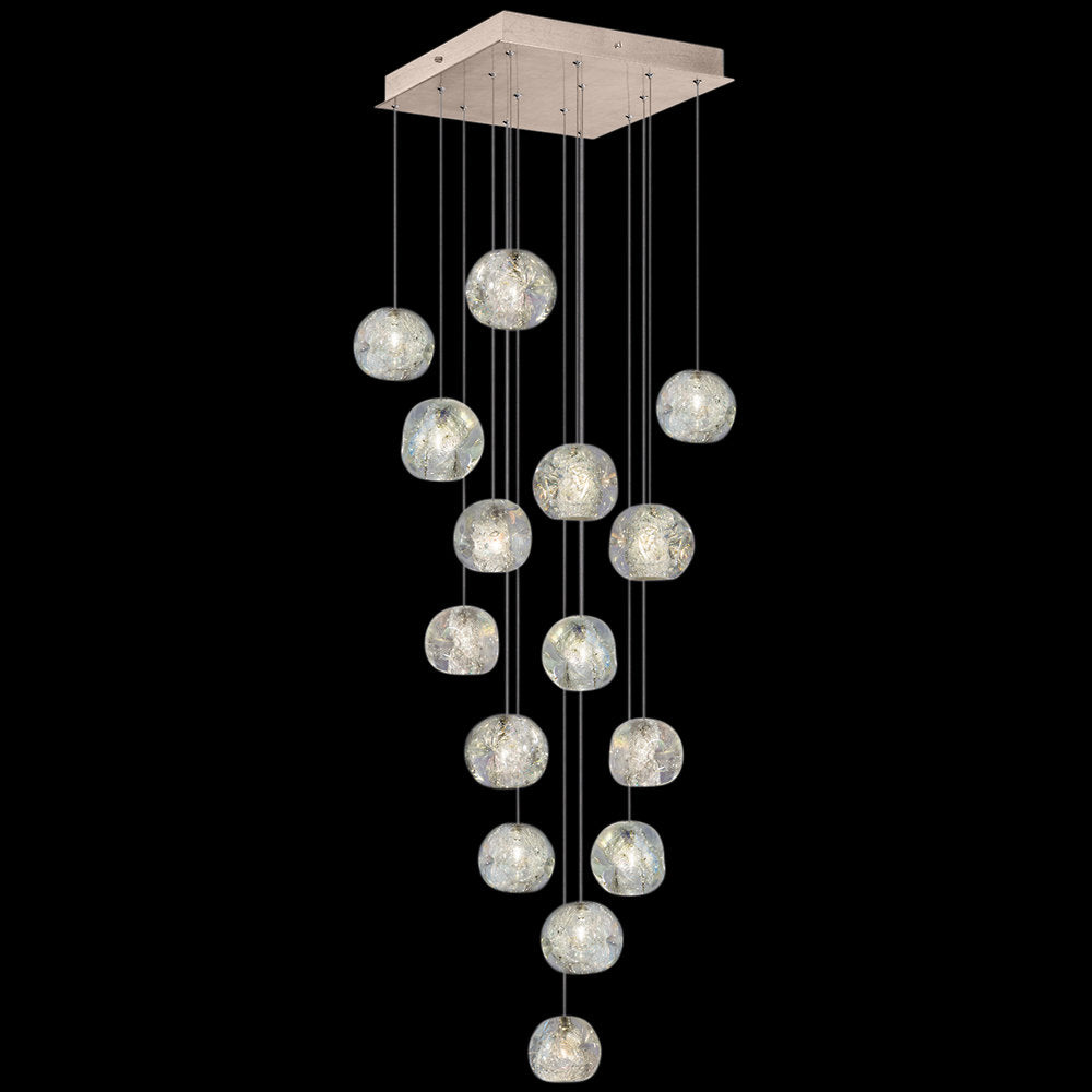 Natural Inspirations Nebula Square Multi-Light Pendant
