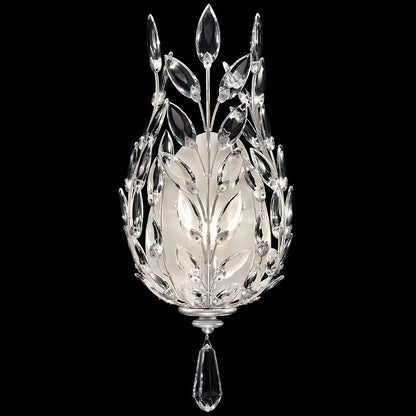 Crystal Laurel Wall Sconce
