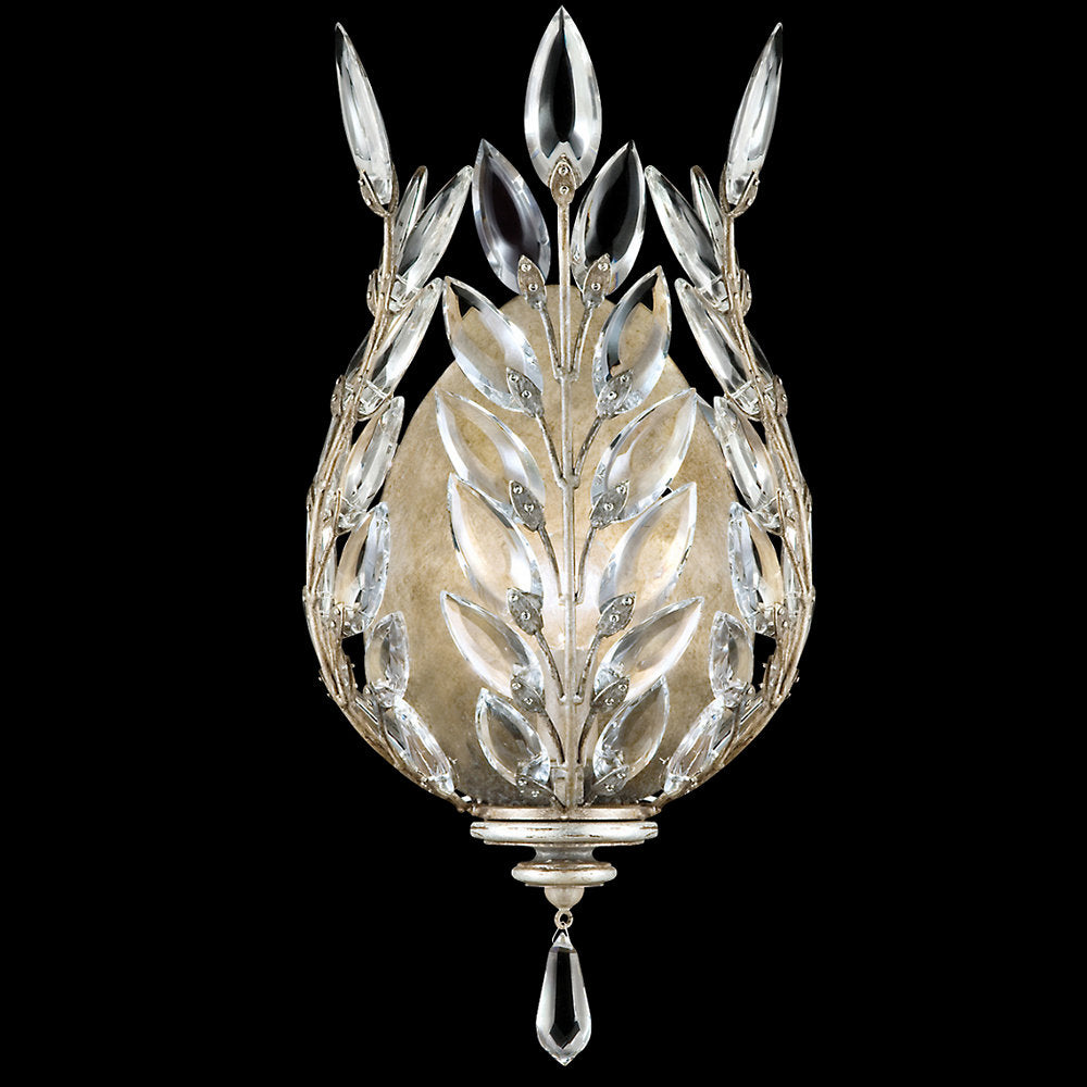 Crystal Laurel Wall Sconce