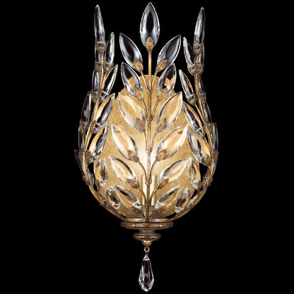 Crystal Laurel Wall Sconce