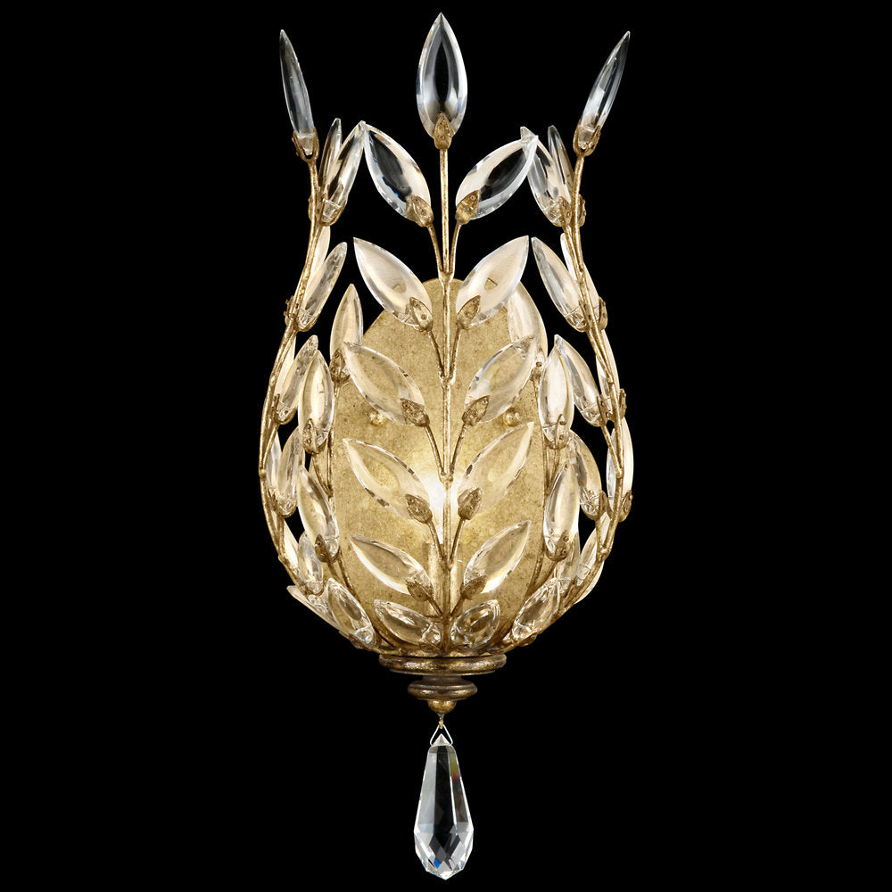 Crystal Laurel Wall Sconce