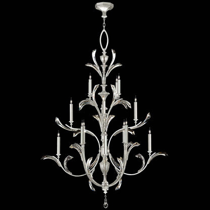 Beveled Arcs Large Chandelier