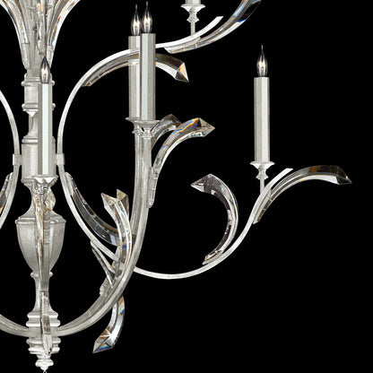 Beveled Arcs Large Chandelier