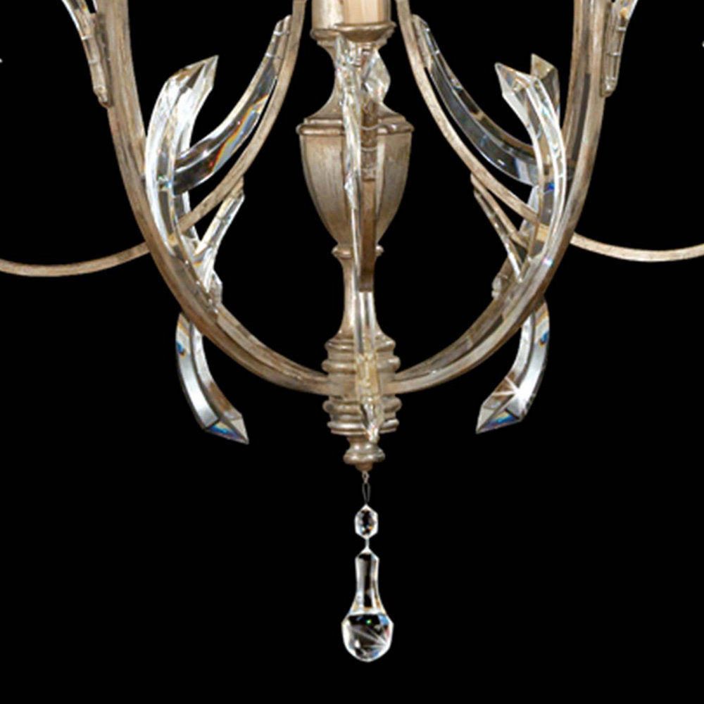 Beveled Arcs Large Chandelier