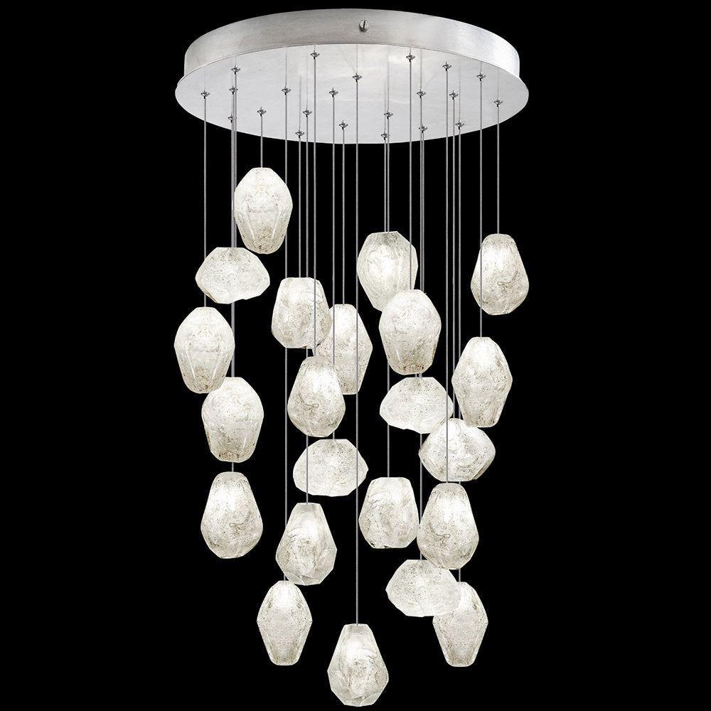 Natural Inspirations Quartz Round Multi-Light Pendant