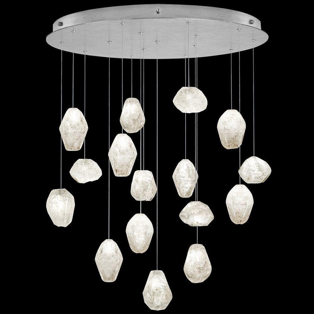Natural Inspirations Quartz Round Multi-Light Pendant