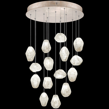 Natural Inspirations Quartz Round Multi-Light Pendant
