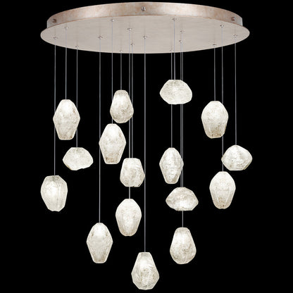Natural Inspirations Quartz Round Multi-Light Pendant