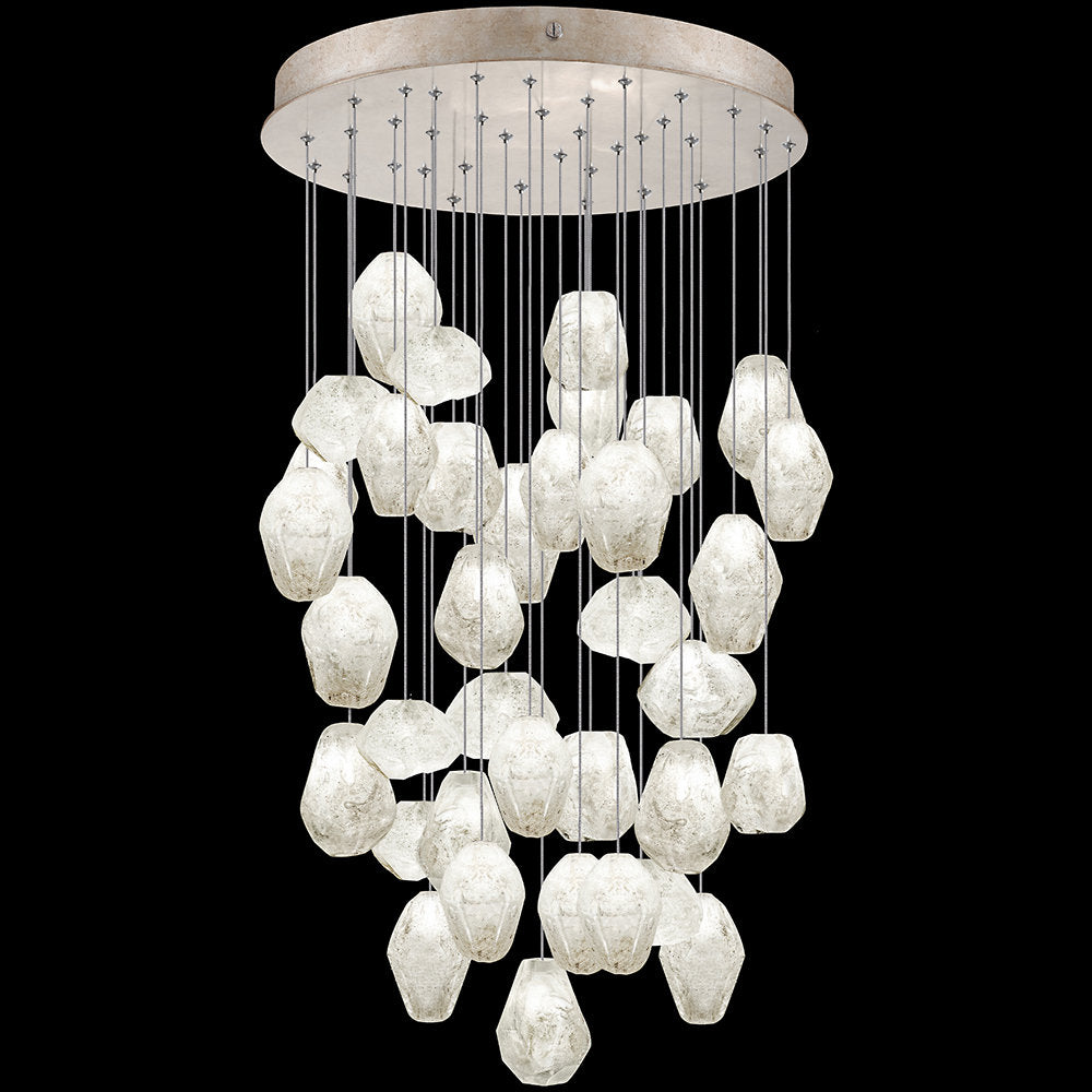 Natural Inspirations Quartz Round Multi-Light Pendant