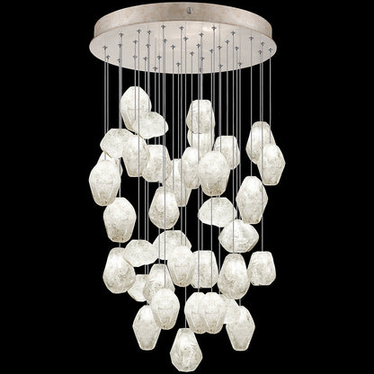 Natural Inspirations Quartz Round Multi-Light Pendant