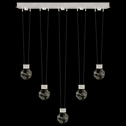 Aria Octagon Multi Light LED Linear Pendant