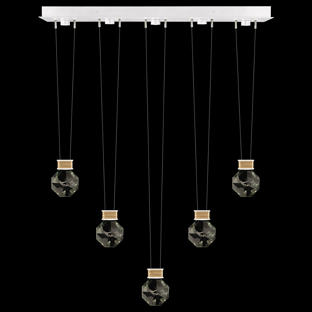 Aria Octagon Multi Light LED Linear Pendant