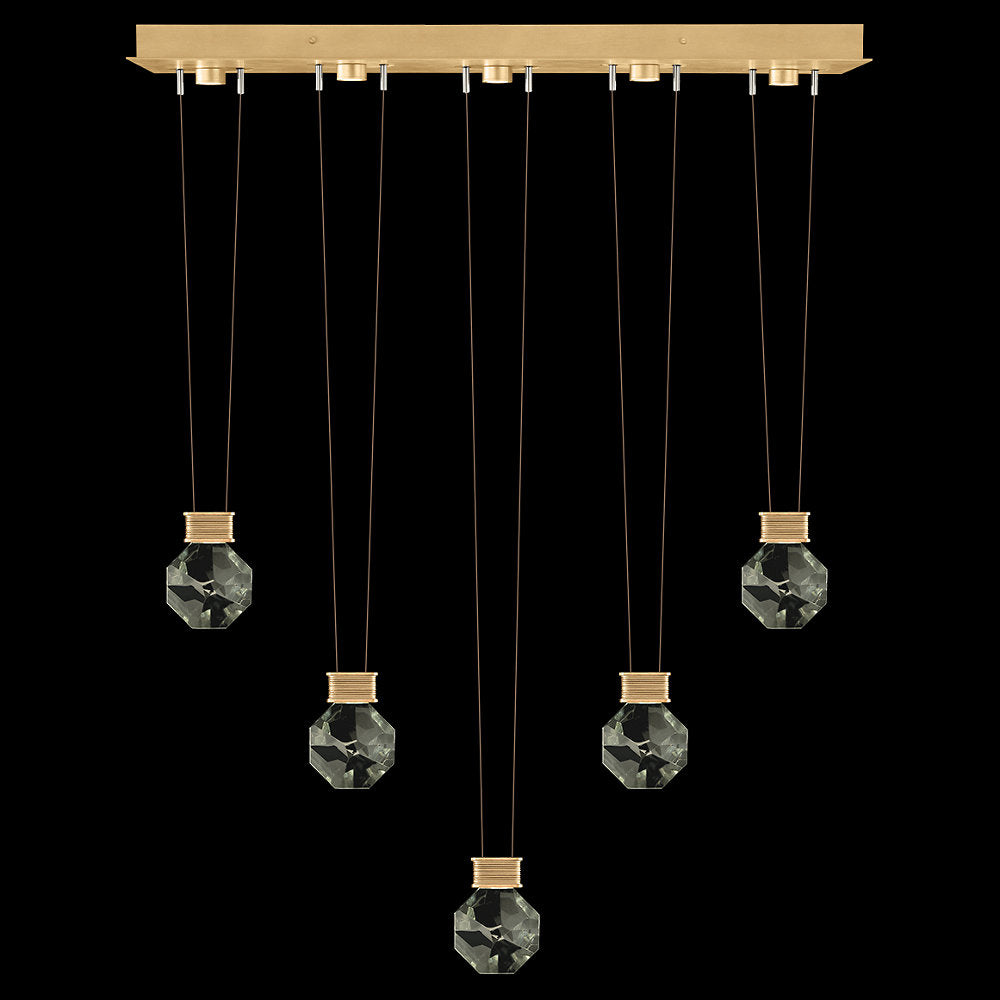 Aria Octagon Multi Light LED Linear Pendant