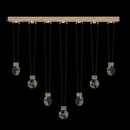 Aria Octagon Multi Light LED Linear Pendant