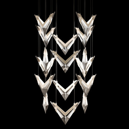 Blade LED Multi-Light Pendant