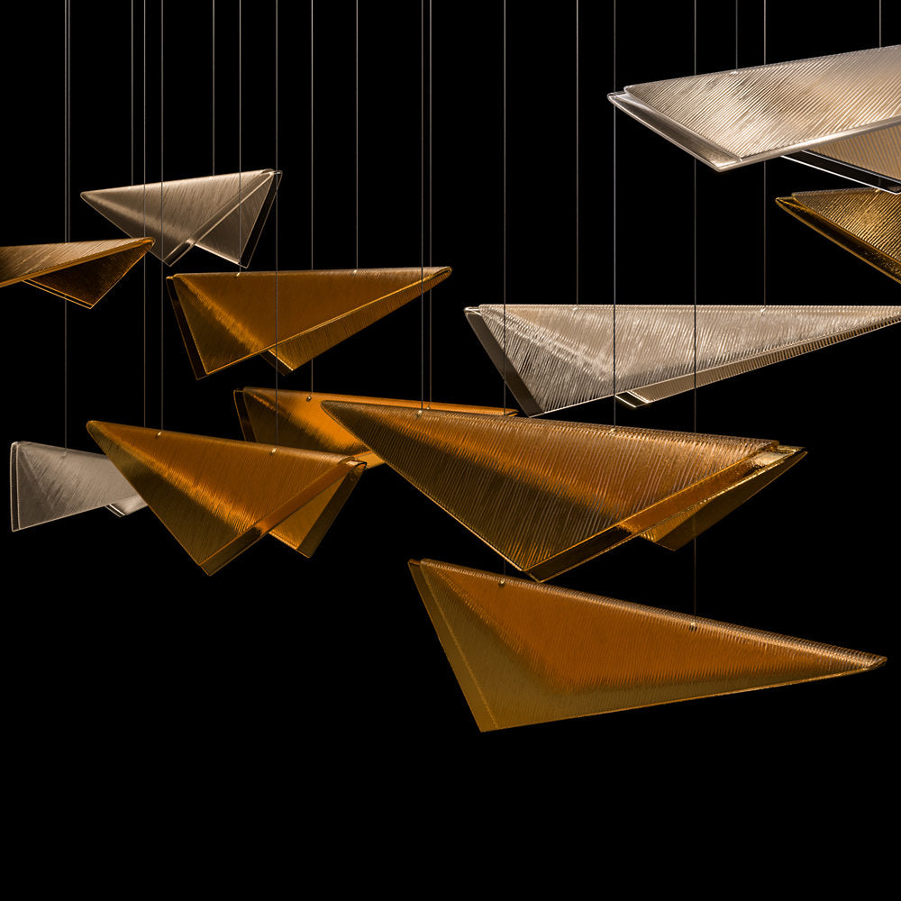 Volo Multi-Light Rectangular LED Pendant