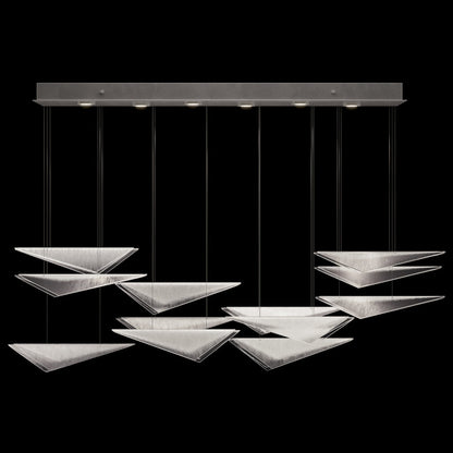 Volo Multi-Light Rectangular LED Pendant