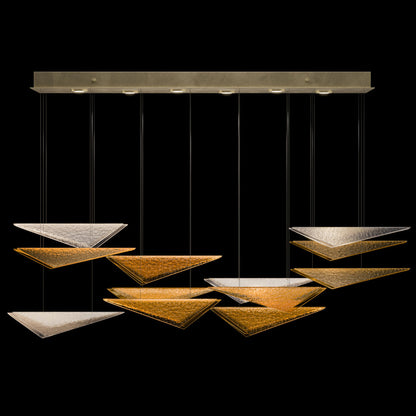 Volo Multi-Light Rectangular LED Pendant