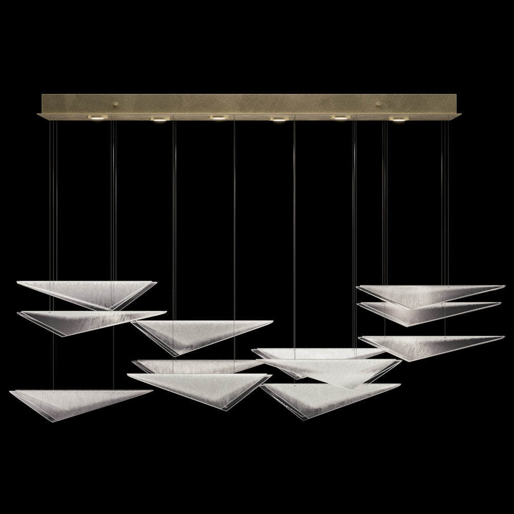 Volo Multi-Light Rectangular LED Pendant