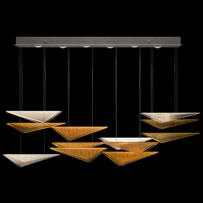 Volo Multi-Light Rectangular LED Pendant