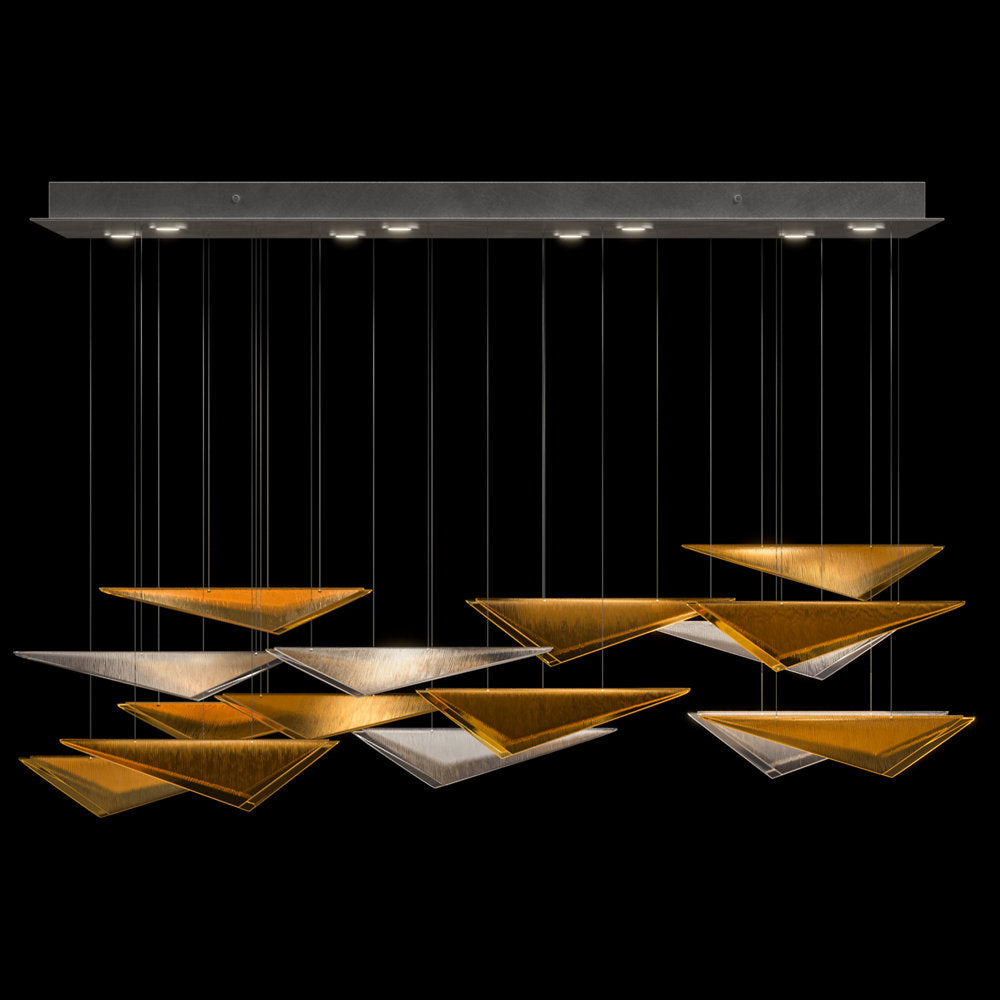 Volo Multi-Light Rectangular LED Pendant