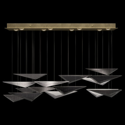 Volo Multi-Light Rectangular LED Pendant