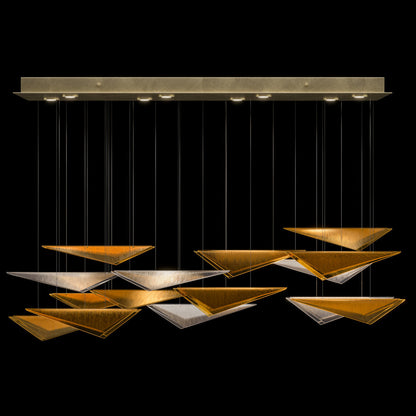 Volo Multi-Light Rectangular LED Pendant