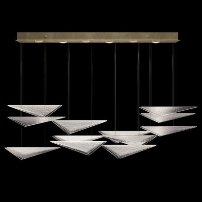 Volo Multi-Light Rectangular LED Pendant