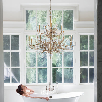 Eve 2 Tier Chandelier