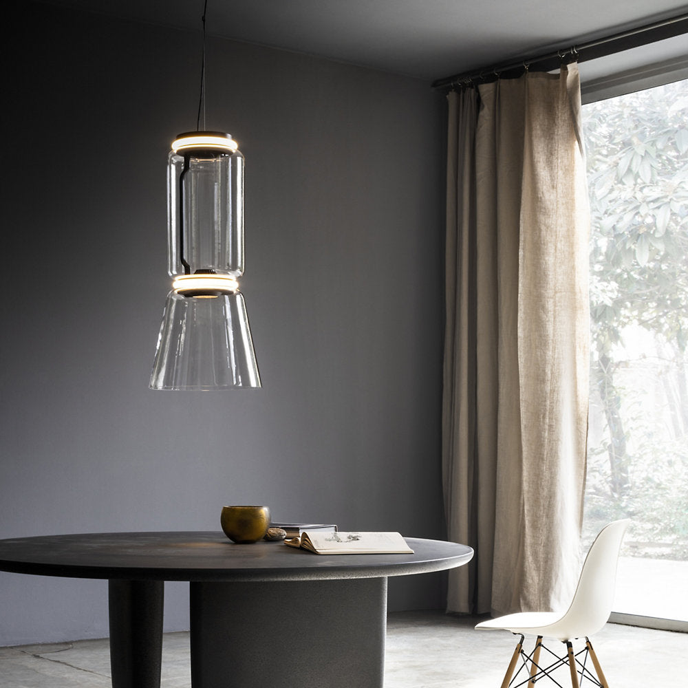 Noctambule Low Cylinder and Cone LED Pendant