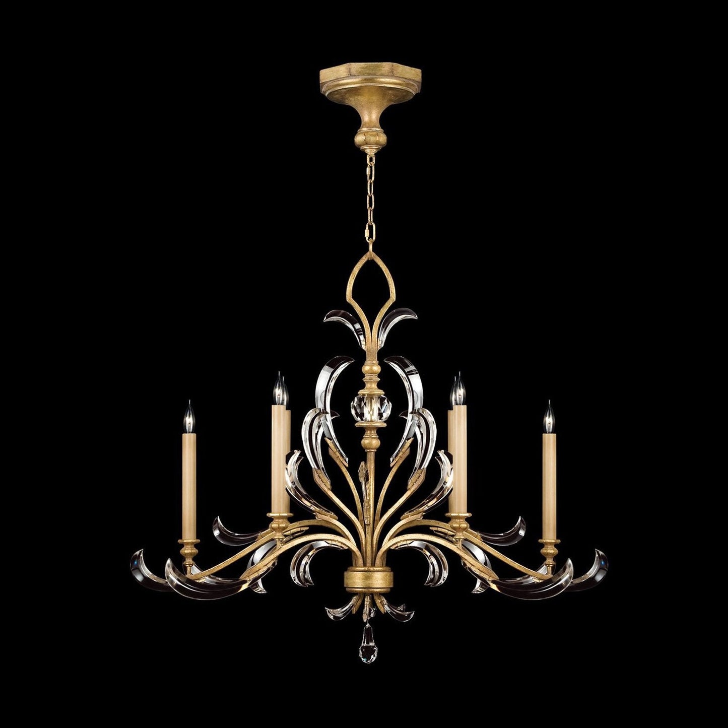 Fine Art Beveled Arcs 44" Chandelier