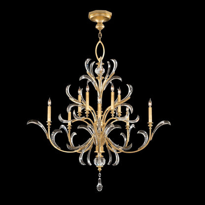 Fine Art Beveled Arcs 56" Round Chandelier