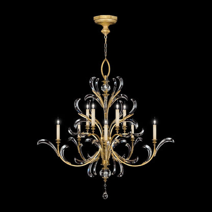 Fine Art Beveled Arcs 56" Round Chandelier