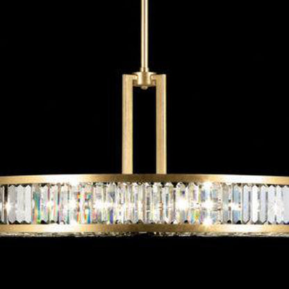 Fine Art Crystal Enchantment 37" Round Pendant
