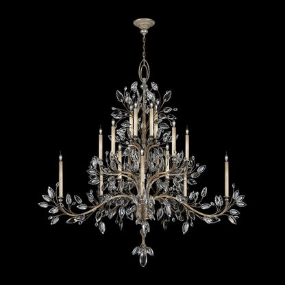 Fine Art Crystal Laurel 75" Round Chandelier
