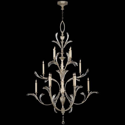Fine Art Lamps Beveled Arcs 56 Inch 16 Light Chandelier Cp96867