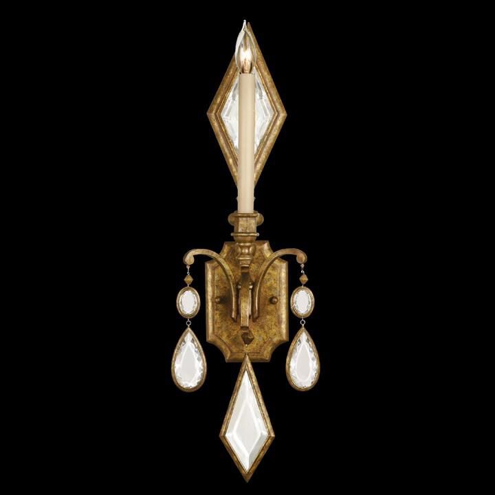 Fine Art Lamps Encased Gems 29 Inch Wall Sconce Cp98497