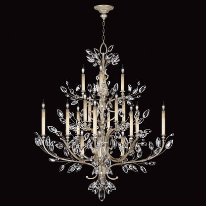 Fine Art Lamps Crystal Laurel 57 Inch 20 Light Chandelier Cp100758
