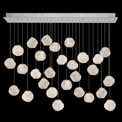 Fine Art Lamps Vesta 54 Inch 28 Light Led Linear Suspension Light Cp482097