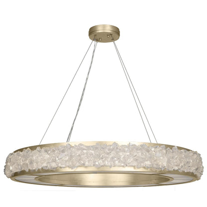 Fine Art Lamps Arctic Halo 38 Inch Large Pendant Cp109789