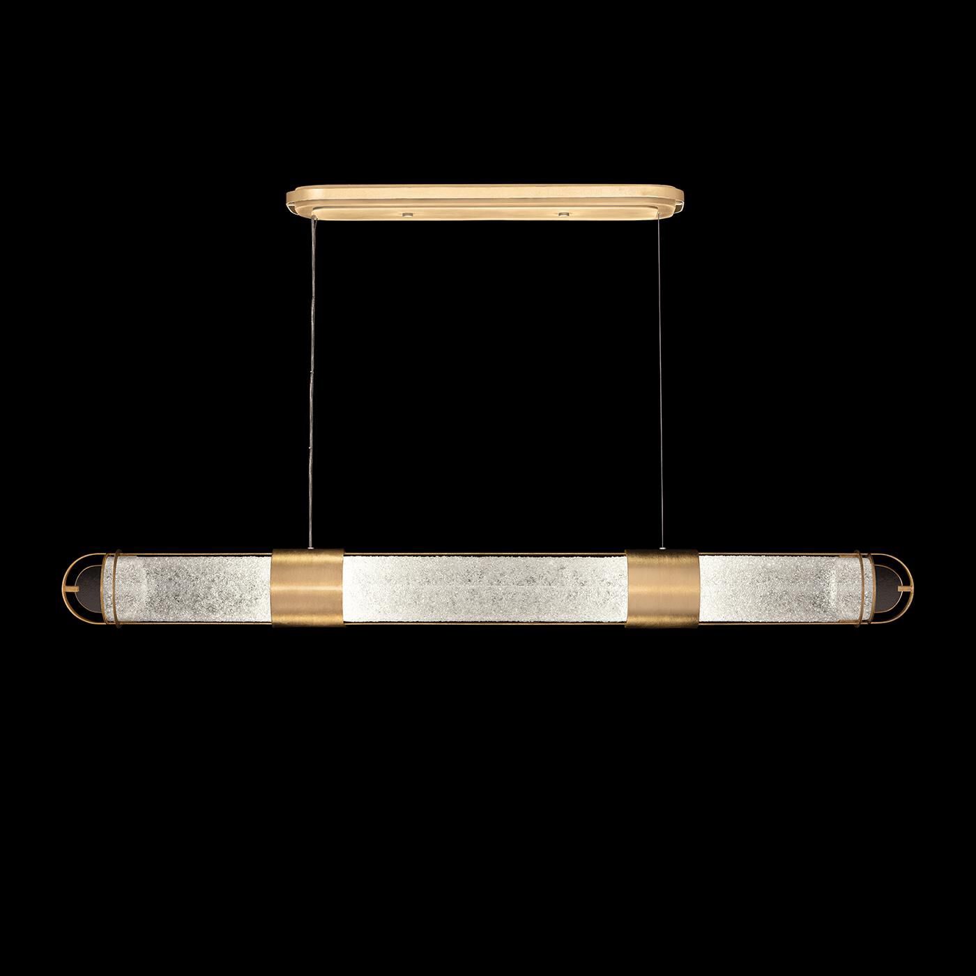 Fine Art Lamps Bond 60 Inch 4 Light Led Linear Suspension Light Cp728625