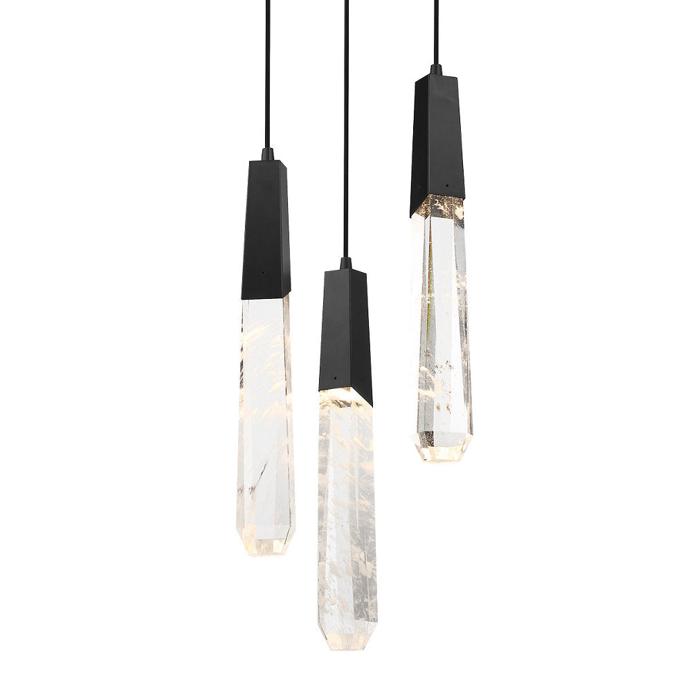 Drifting Droplets Multi-Light LED Pendant