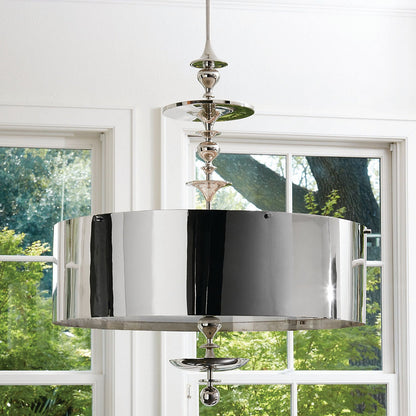 Turned Pendant Chandelier