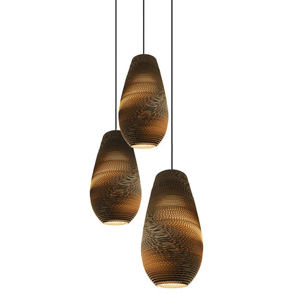 Scraplights Cluster Circular Drop Multi-Light Pendant