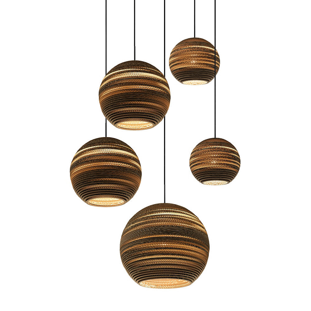 Scraplights Cluster Moon Multi-Light Pendant