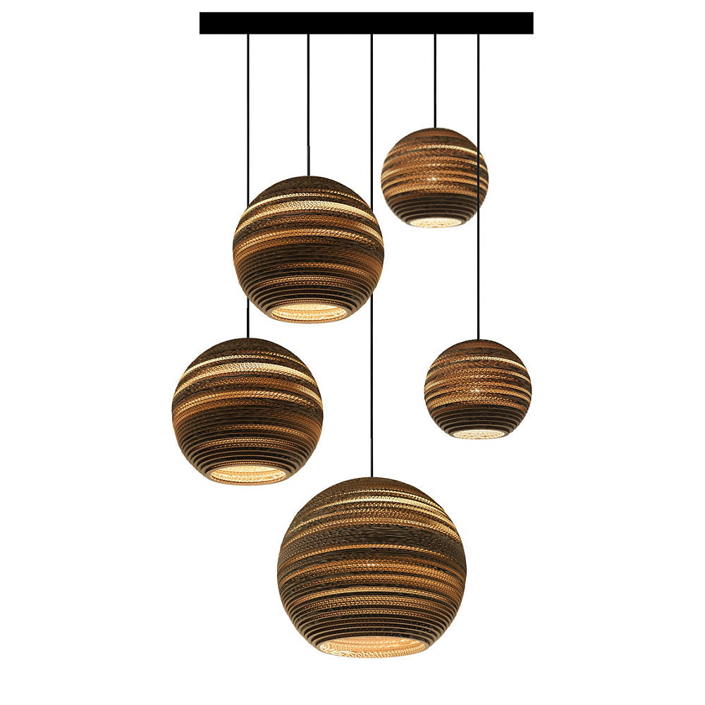 Scraplights Cluster Moon Multi-Light Pendant