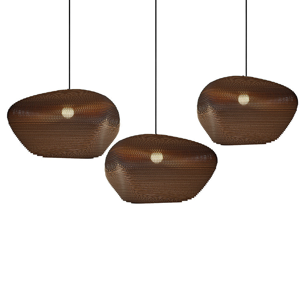 Scraplights Cluster Linear Pebble Multi-Light Pendant